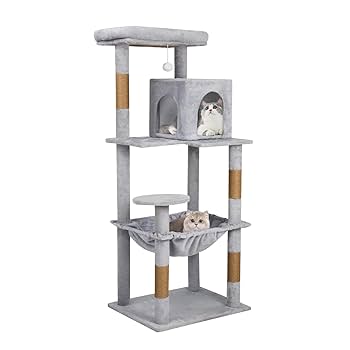 Amazon | CozyMeow キャットタワー 大型猫用 スリム amazon 人気